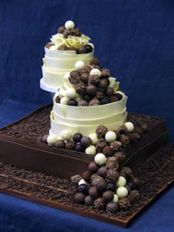 Chocolate Wedding Cakes